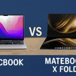 MacBook vs MateBook X Fold