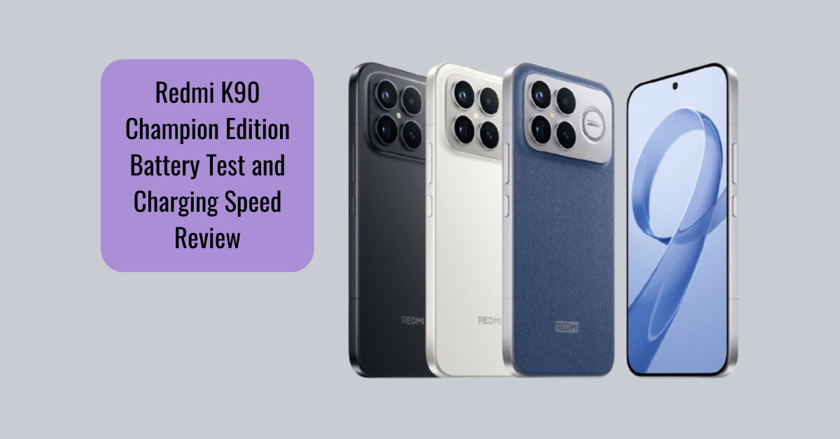 Redmi K90 Champion Edition