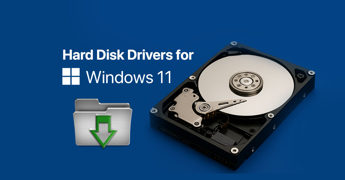 Hard Disk Drivers for Windows 11 Installation