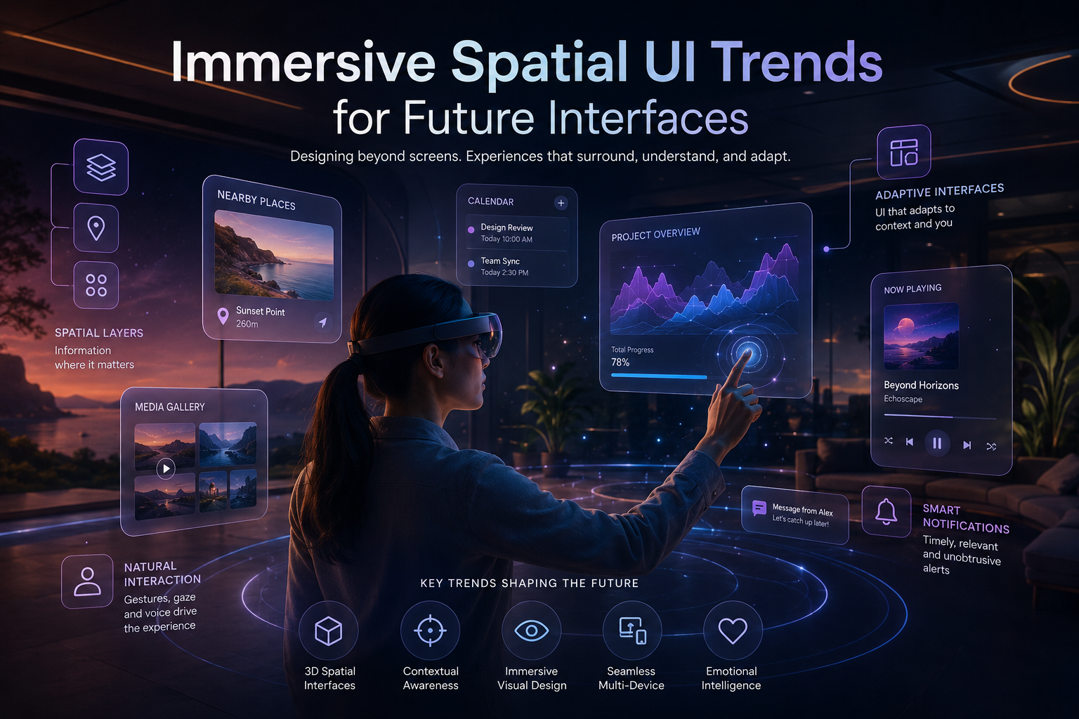 Immersive Spatial UI Trends